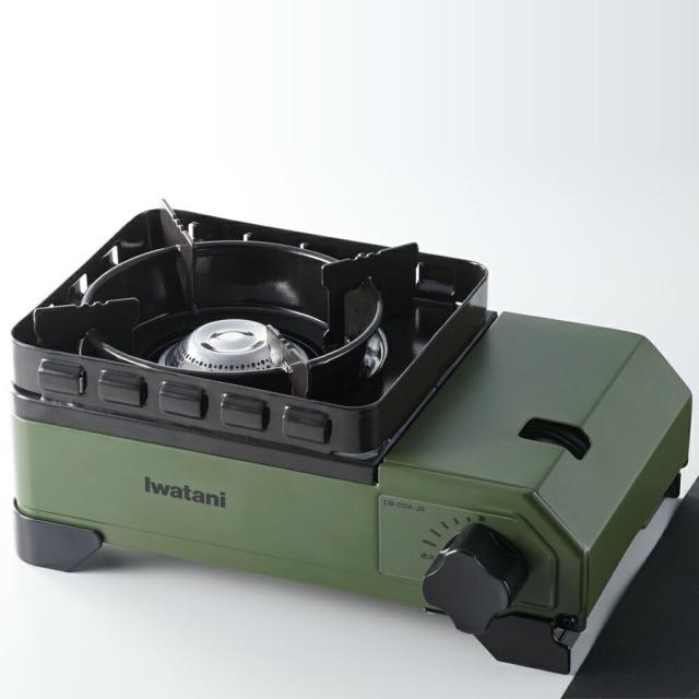 他サイト： イワタニ  CB-ODX-JR カセットフー タフまるジュニア オリーブ  |カセットコンロ アウトドアの商品画像