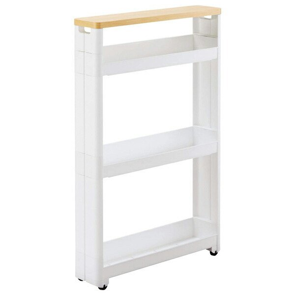 他サイト： 不動技研 スマートワゴンFit WT55-4段 サイズ:幅12.5×奥行55×高さ85.3cm 4962191013244の商品画像