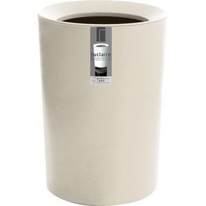 他サイト： アスベル ASVEL ルクレールCV 丸型 約 6.6L ホワイト 4974908621192 屑入れ くず入れ ゴミ箱 ゴミ袋の商品画像