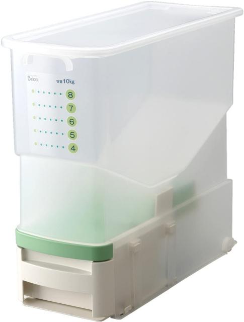 他サイト： 伸晃 Belca ベルカ 洗える計量米びつ ビッツ 10kg BRB-CGの商品画像