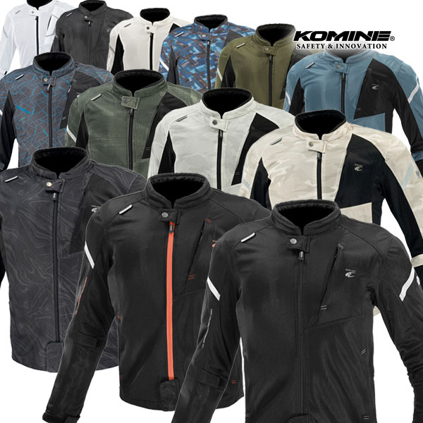 他サイト： ★送料無料★KOMINE 07-1283/JK-1283 プロテクトフルメッシュジャケット《春・夏・3シーズン対応》/コミネの商品画像