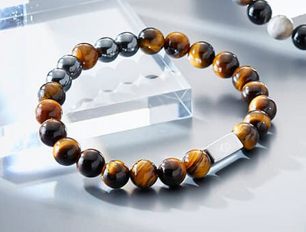 他サイト： コラントッテ/Colantotte ループ REI タイガーアイ 男女兼用 腕用磁気アクセサリ【日本正規品】 選べる3サイズ Aの商品画像