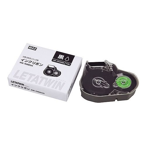 他サイト： マックス レタツインインクリボンカセット LM-IR500B(32959)の商品画像