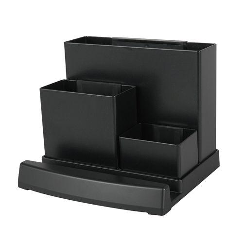 他サイト： カール事務器(CARL) デスクオーガナイザー ブラック TS-003-K(48255)の商品画像