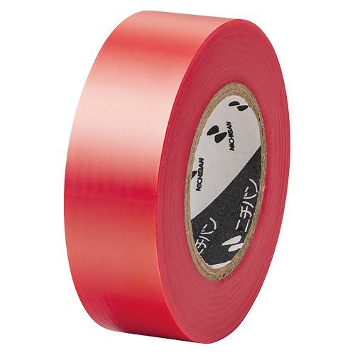他サイト： ニチバン(Nichiban) ビニールテープ 赤 幅19mm×長10m VT-191(03666)の商品画像