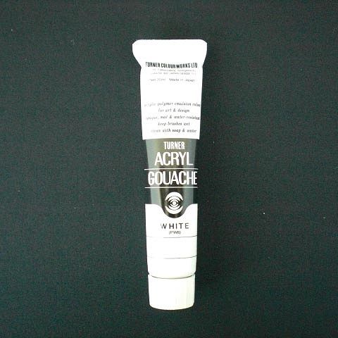 他サイト： ターナー色彩(Turner Color) アクリルガッシュ A色 ホワイト 20ml #1 AGA20(39409)の商品画像
