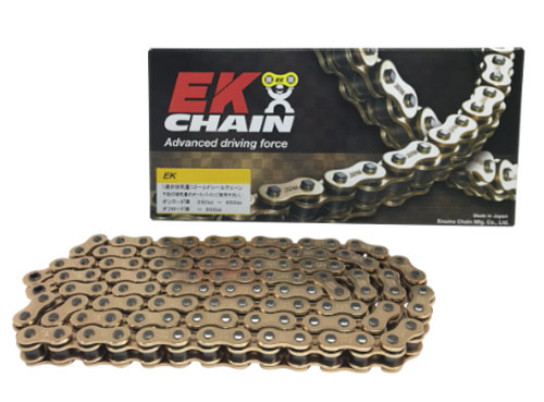 他サイト： EKチェーン/江沼チェーン SRXシリーズ シールチェーン ホンダ ハンターカブ ゴールド 428 104L 継手:SKJ 42の商品画像