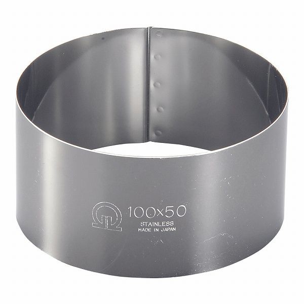 他サイト： 18-0 セルクルリング 丸型 φ100×H50mm WSL08060の商品画像