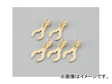 他サイト： 2輪 キタコ クワ型端子SET(アース用) LE106/φ6 0900-755-01030 入数:5個 JAN:49908520の商品画像