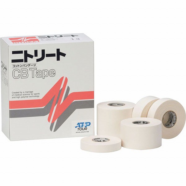 他サイト： ニトムズ 二トリート CBテープ 38mm×12m テーピング 入数:1箱(8巻) CB38の商品画像