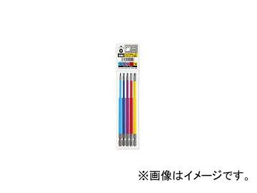 他サイト： 兼古製作所/ANEX ヘクスローブカラービット5本組 全長150mm ACTX5150L(4360982) JAN:496248の商品画像