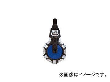 他サイト： シンワ測定/SHINWA チョークライン 5倍速手巻 粉付3倍太糸ブルー 77560(4326946) JAN:49609107の商品画像