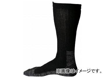 他サイト： おたふく ストロングソックス 底力タイプ ブラック×グレー タビ型 S-855(7958536) 入数:1組(2足)の商品画像