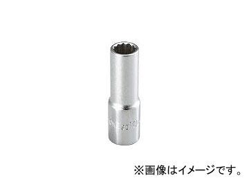 他サイト： 前田金属工業/TONE ディープソケット(12角) 22mm 3D22L(1224557) JAN:4953488156560の商品画像