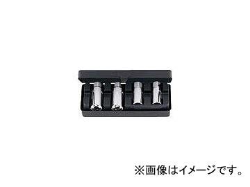 他サイト： 京都機械工具/KTC 12.7sq.スタッドボルトリムーバーセット[4コ組] BSR354(3835553) JAN:49894の商品画像