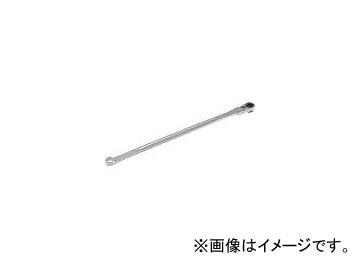 他サイト： 前田金属工業/TONE 超ロング首振ラチェットめがねレンチ 19mm RMA19L(4057881) JAN:495348829の商品画像