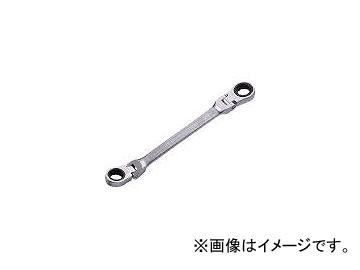 他サイト： 京都機械工具/KTC ラチェットめがねレンチ(両頭型首振りタイプ) 13×15mm MR1A1315F(3921191) JANの商品画像