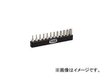 他サイト： 前田金属工業/TONE T型トルクスビットセット(いじり防止タイプ) BTTH12S(4057759) JAN:49534882の商品画像