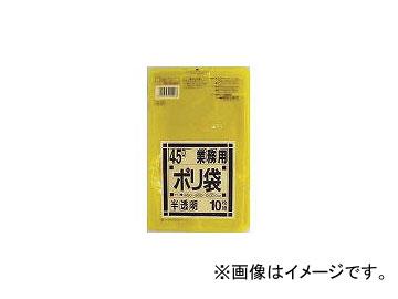 他サイト： 日本サニパック/SANIPAK 業務用45L袋黄色半透明10 G22(3087638) JAN:4902393200226の商品画像