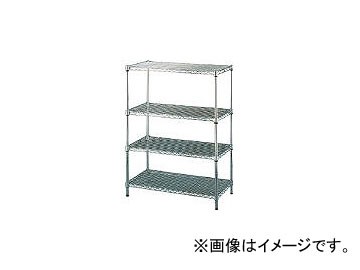 他サイト： アイリスオーヤマ/IRISOHYAMA メタルラック(ポール径25) 910×460×1200 MR9012J(3853021)の商品画像