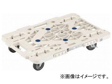 他サイト： トラスコ中山/TRUSCO ルートバン 370×500 4輪自在 S付 白 メッシュタイプ MPK500JSW(4144473)の商品画像