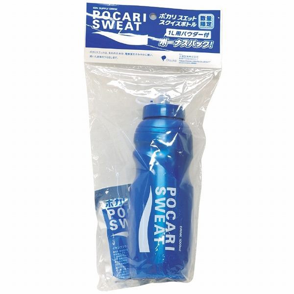 他サイト： 大塚製薬 ポカリスエット スクイズボトル 1L用パウダー付 ボーナスパック 59671の商品画像