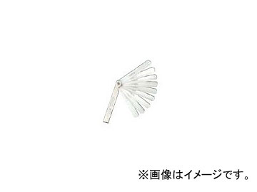 他サイト： シンワ測定 シックネスゲージ B 100mm 9枚組 73780 JAN:4960910737808の商品画像