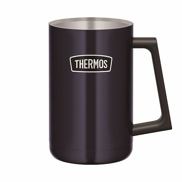 他サイト： サーモス/THERMOS 真空断熱ジョッキ ミッドナイトブルー 600ml 保冷保温 ROD-008(MDB)の商品画像