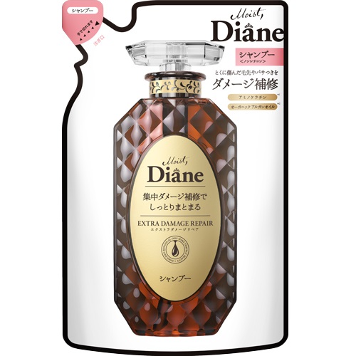 他サイト： モイスト・ダイアン パーフェクトビューティ エクストラダメージリペア シャンプー詰め替え 【330ml】(ストーリア)の商品画像