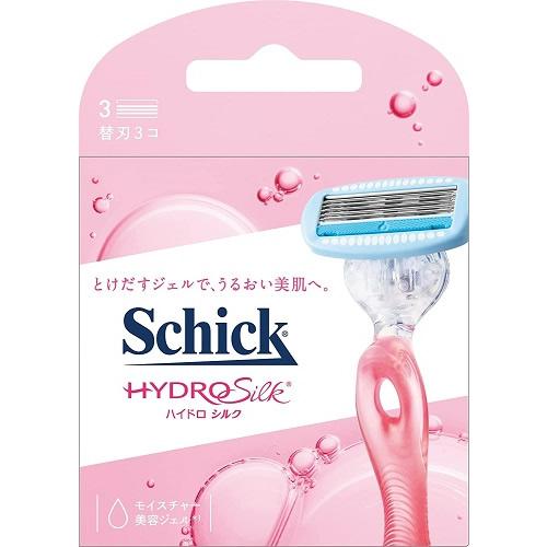 他サイト： Schick(シック) ハイドロシルク 替刃 【3個入】(シック・ジャパン)の商品画像