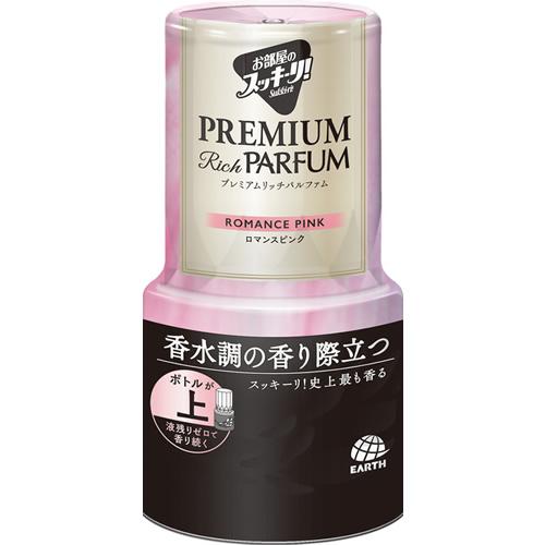 他サイト： お部屋のスッキーリ プレミアムリッチパルファム ロマンスピンク【400mL】(アース製薬)の商品画像
