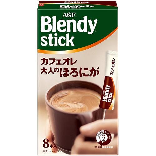他サイト： ブレンディ スティック カフェオレ 大人のほろにが 【8本入×6箱】(味の素AGF)の商品画像