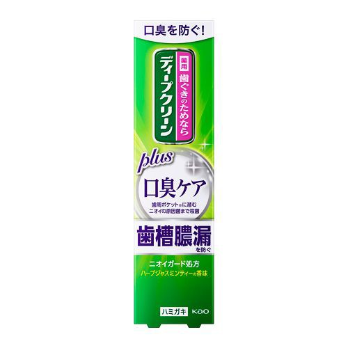 他サイト： ディープクリーン 薬用ハミガキ 口臭ケア 【100g】(花王)の商品画像