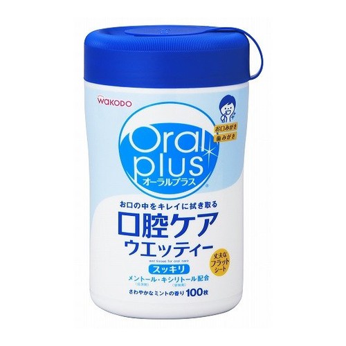 他サイト： 口腔ケアウエッティー【100枚】(アサヒグループ食品)の商品画像
