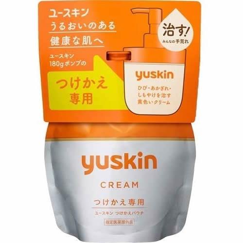 他サイト： ユースキン ポンプ つけかえパウチ 【180g】(ユースキン製薬)の商品画像