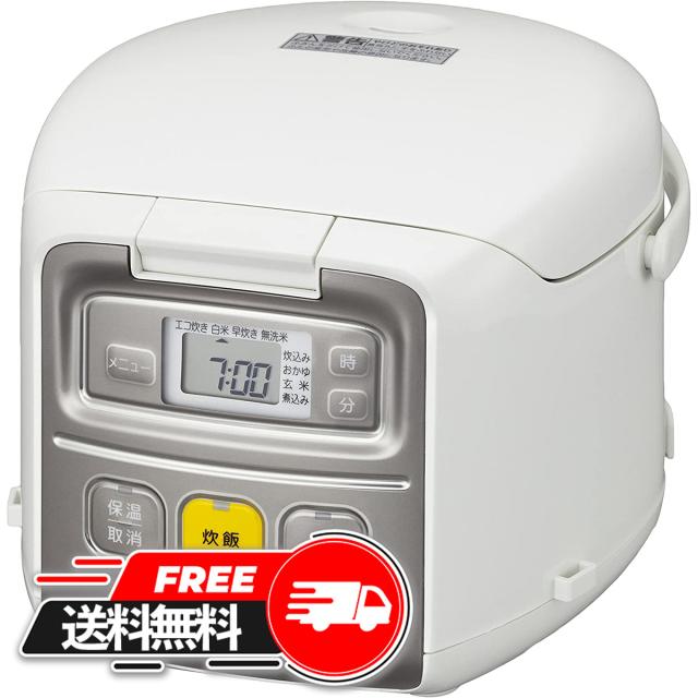 他サイト： 【送料無料】タイガー 炊飯器 マイコン 3合 JAI-R551 ホワイト タイガー魔法瓶 炊きたて 炊飯ジャー 1人暮らし 家電の商品画像