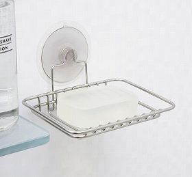 他サイト： 石けん皿 ステンレス製 吸盤 の商品画像