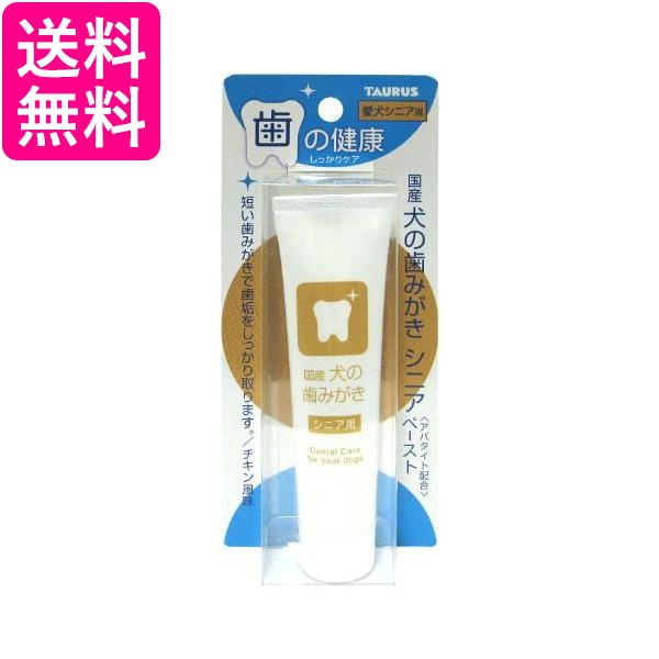 他サイト： トーラス 国産犬の歯みがきシニアペースト 38g (x 1) 送料無料の商品画像