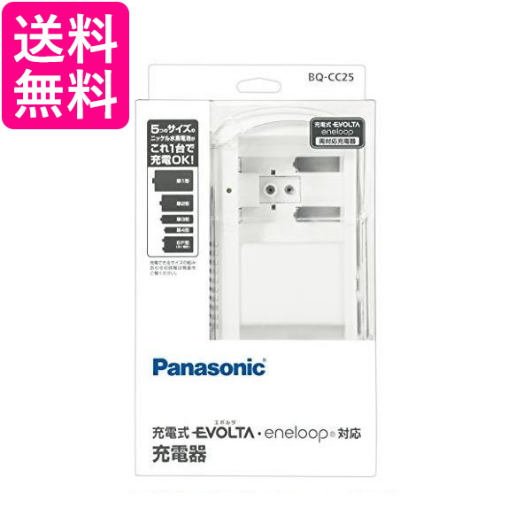 他サイト： パナソニック BQ-CC25 単1-4形 6P形充電式電池専用充電器 送料無料の商品画像