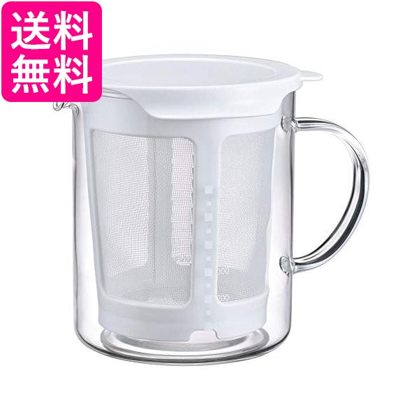 他サイト： ハリオ DP-600-W ホワイト だしポット 実用容量 600ml 日本製 HARIO 送料無料の商品画像