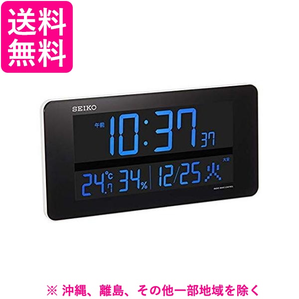 他サイト： セイコー 電波交流式掛け時計 DL208Wの商品画像