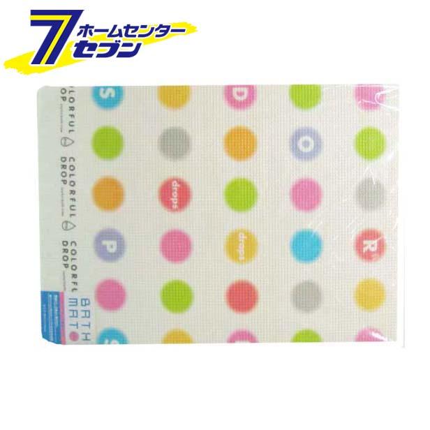 他サイト： ハーフサイズフロマット ドロップ [バス用品 浴室マット 風呂マット お風呂用品]の商品画像