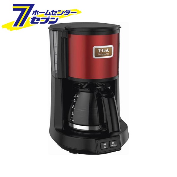 他サイト： コーヒーメーカー メゾンワインレッド CM4905JP ティファール T-fal  [コーヒーメーカー 家電 調理家電 ]の商品画像