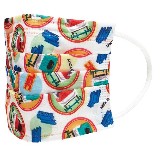 他サイト： 不織布子供マスク 7枚入り プラレール MSKP3N スケーター [衛生マスク 子ども用 こども 子供 キッズ 衛生用品 キャラの商品画像