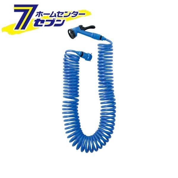 他サイト： スーパー スパイラル ホース 15M  トレードワン [絡まない  伸びる  洗車 噴射切り替え ガーデニング ホースリール 散の商品画像