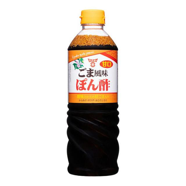 他サイト： 甘口ごま風味ぽん酢 720ml ペットボトル 7076 [ゴマポン酢 調味料 フンドーキン]の商品画像