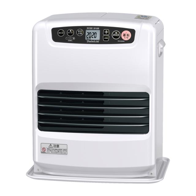 他サイト： 家庭用 石油ファンヒーター 木造9畳・鉄筋12畳 ムーンホワイト FW-3224NC(W) [暖房器具 季節家電 灯油 スピードの商品画像