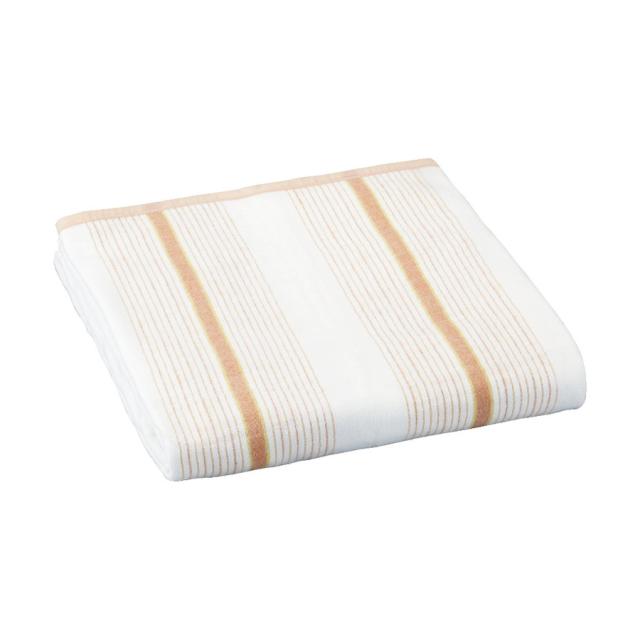 他サイト： 電気毛布 かけしきタイプ オレンジ/ストライプ 約188×130cm VWK552H-D [省エネ 節電 ダニ退治 丸洗い 広電の商品画像