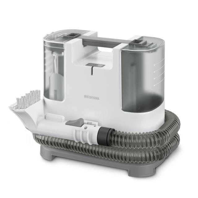 他サイト： リンサークリーナー 自動散水 温水洗浄 ホワイト RNS-P10-W [布掃除 絨毯 カーペット シート ソファー アイリスオーの商品画像