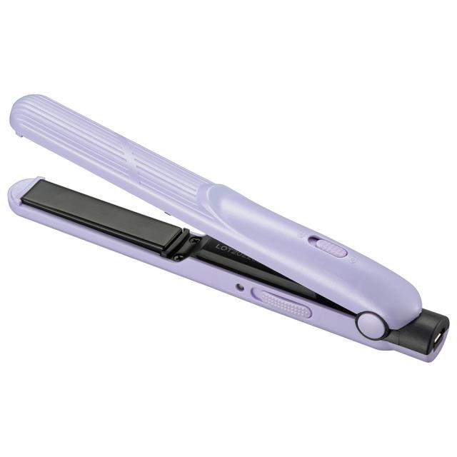 他サイト： Iberis モバイルヘアアイロン ヴァイオレット [品番]00-5691 HB-HIUD-V [理美容・健康:ヘアケア用品 オの商品画像